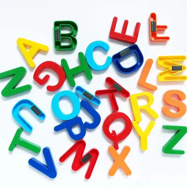 1924 Magnetic Letters to Learn Spelling