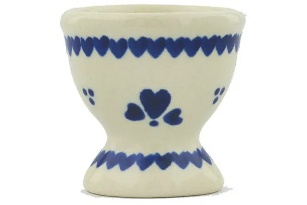 2" Egg Holder - Blue Heart Trio