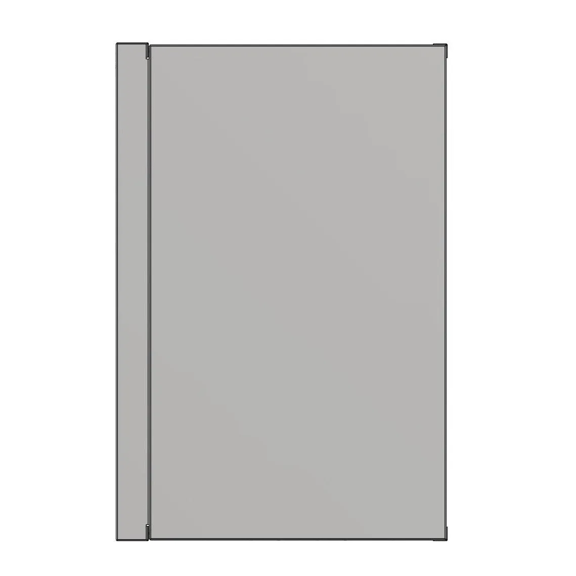 48in Galley - Isotherm 85 Fridge Base Cabinet