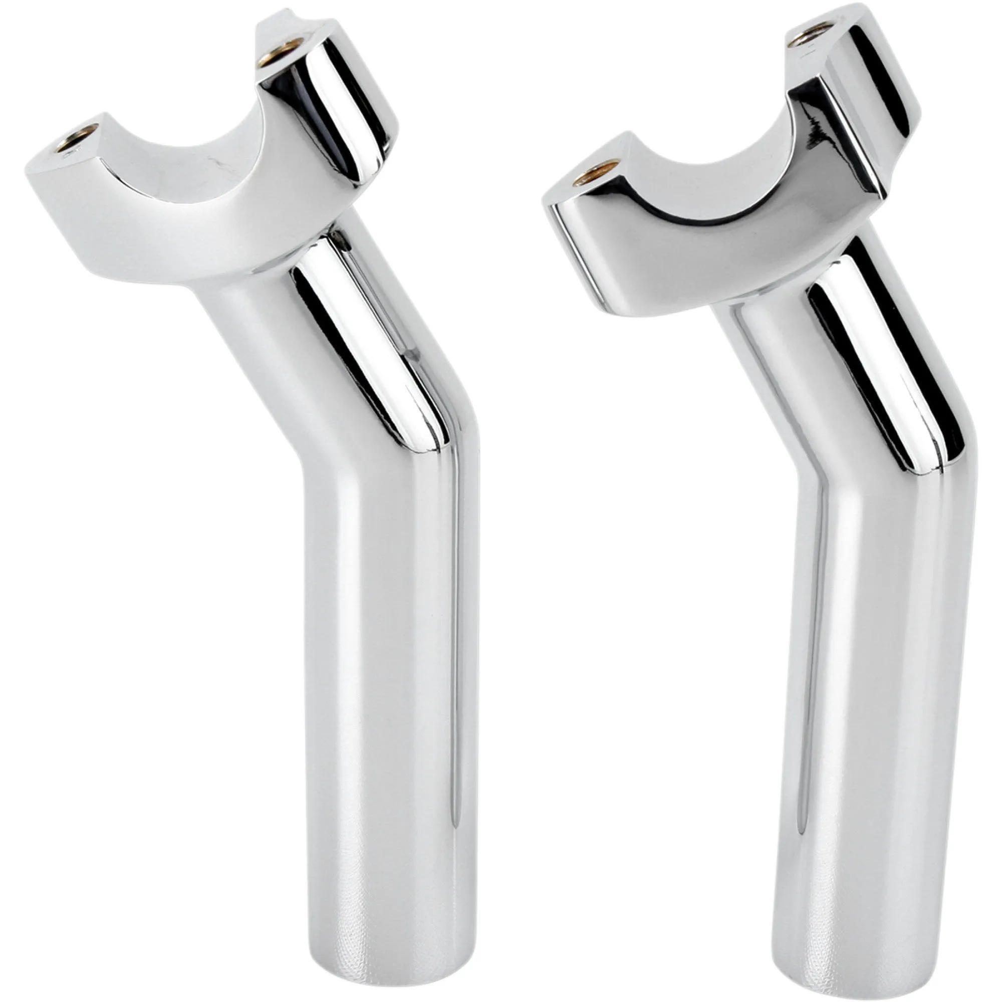 5-1/2 inch Pullback Handlebar Riser Set - Chrome