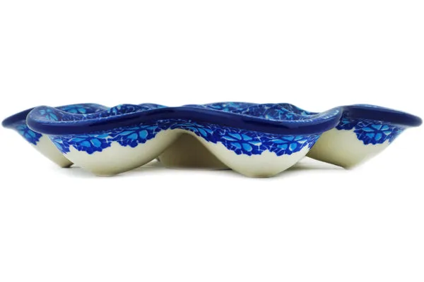 8" Egg Plate - Deep Into The Blue Sea