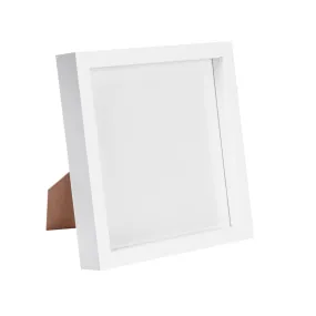 8" x 8" 3D Box Photo Frame with White Spacer - By Nicola Spring