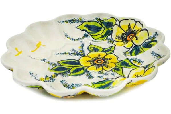 9" Egg Plate - Hawaii Sunshine