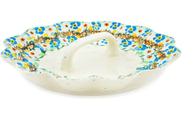 9" Egg Plate - Sweet Blooms