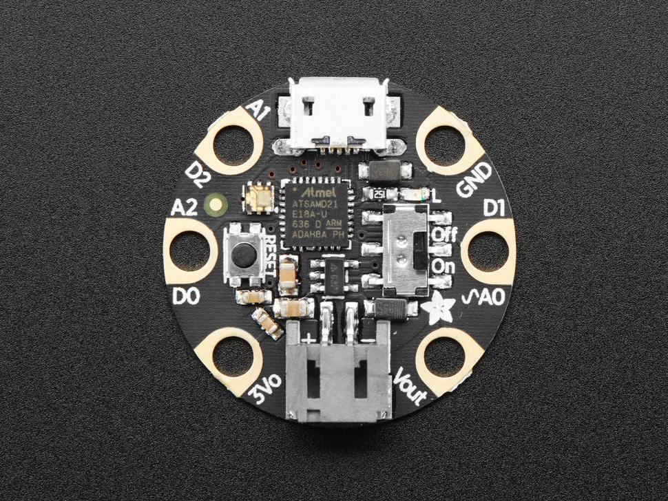 Adafruit GEMMA M0 - Miniature wearable electronic platform