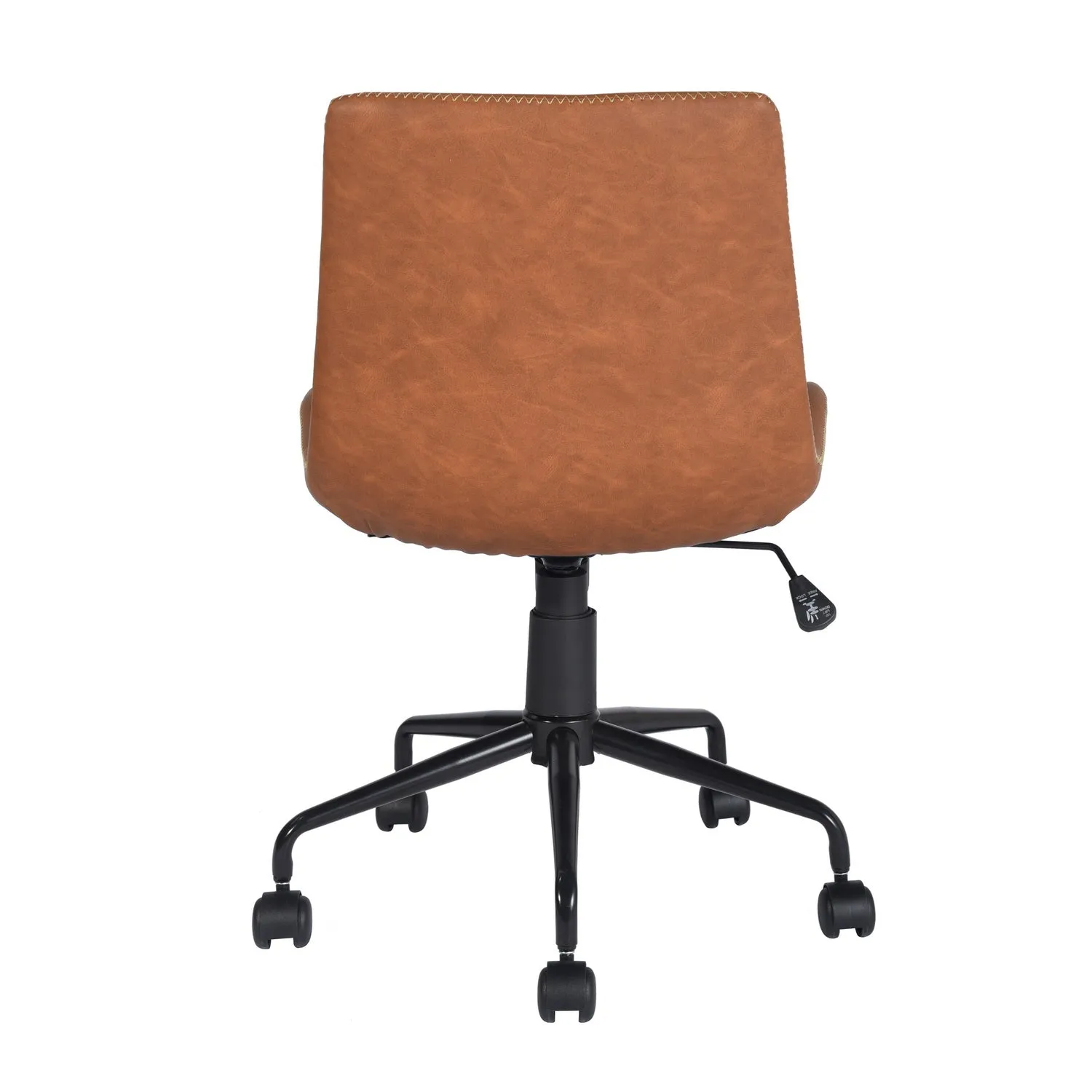 Adjustable Height 360 Degree Swivel Soft Faux Leather For Task Chair - HomyCasa