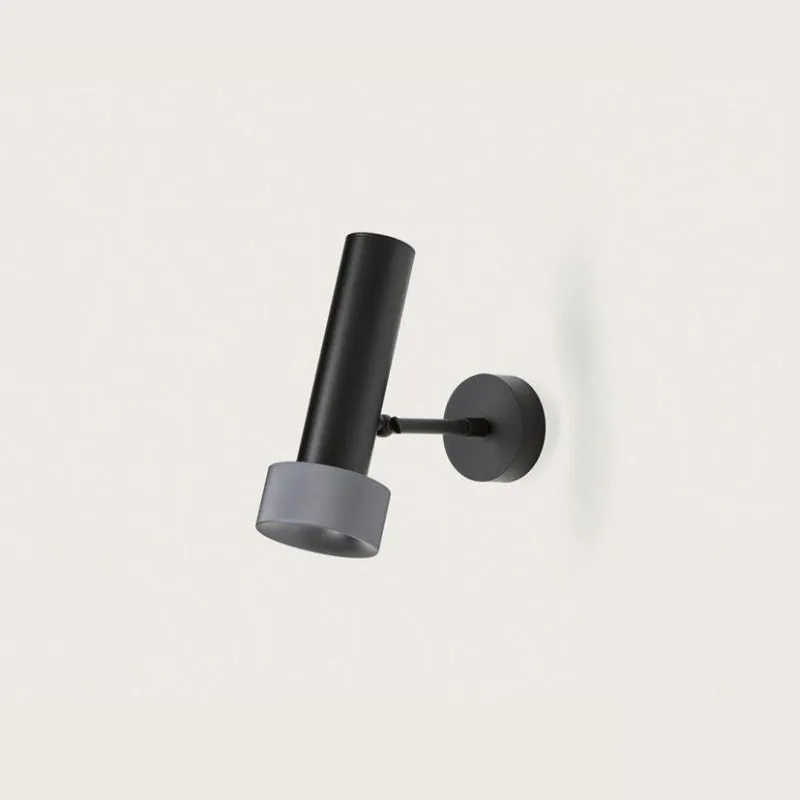 Adjustable Matte Black Aluminium Spotlight