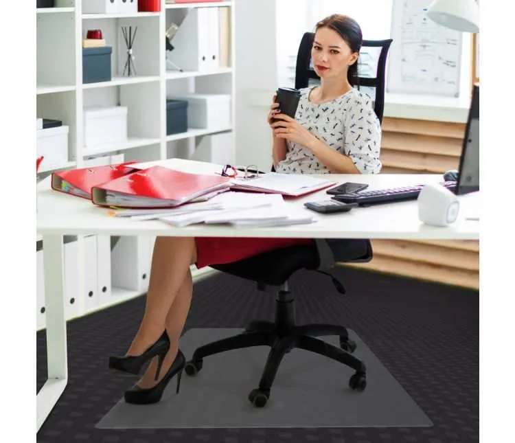 AdvantagematÂ® Plus APET Chair Mat - 90cm x 120cm