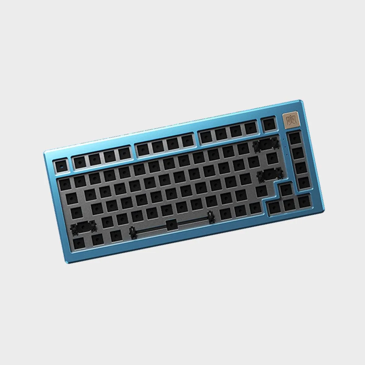 AKKO MOD006 RGB Hot-Swappable Mechanical Keyboard DIY Kit With Gasket Mount Structure (Sky Blue)