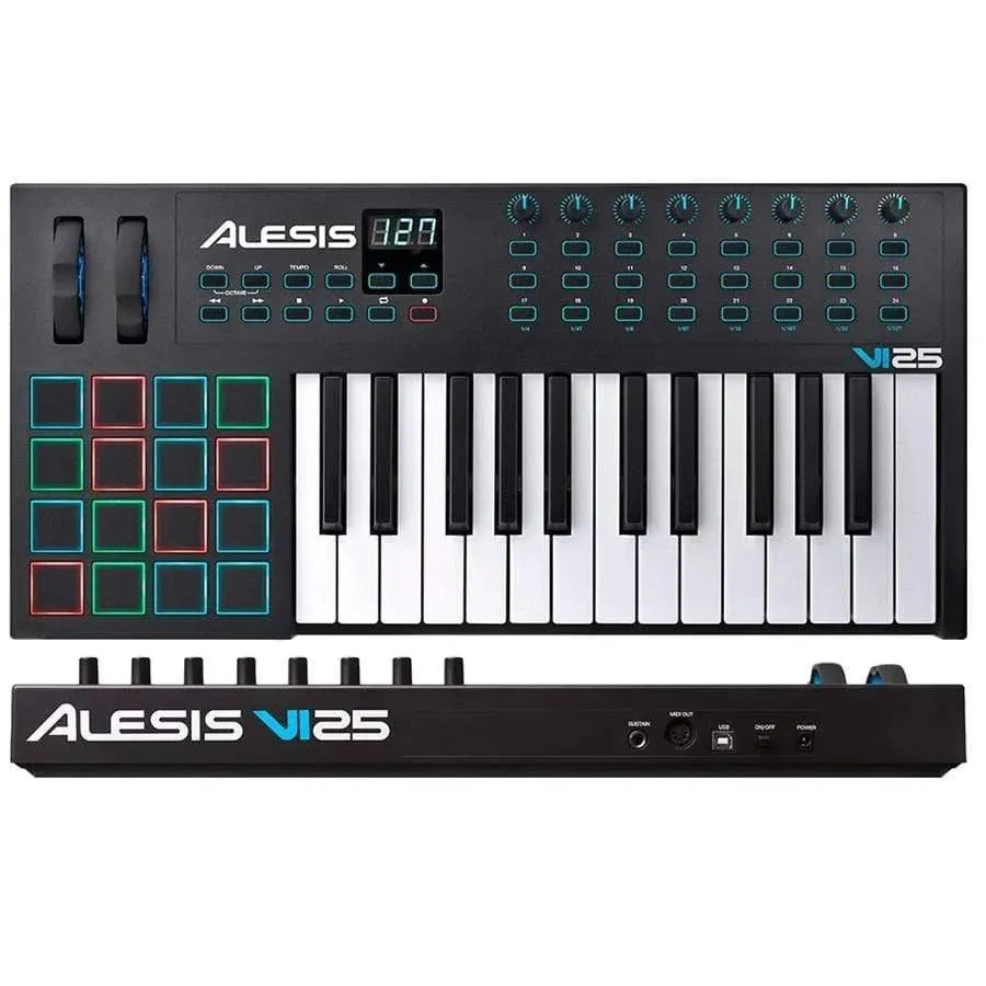 Alesis VI25 25-Key USB MIDI Keyboard