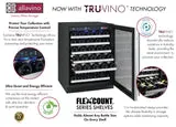 Allavino 24" Wide 56 Bottle Single Zone Right Hinge Wine Refrigerator