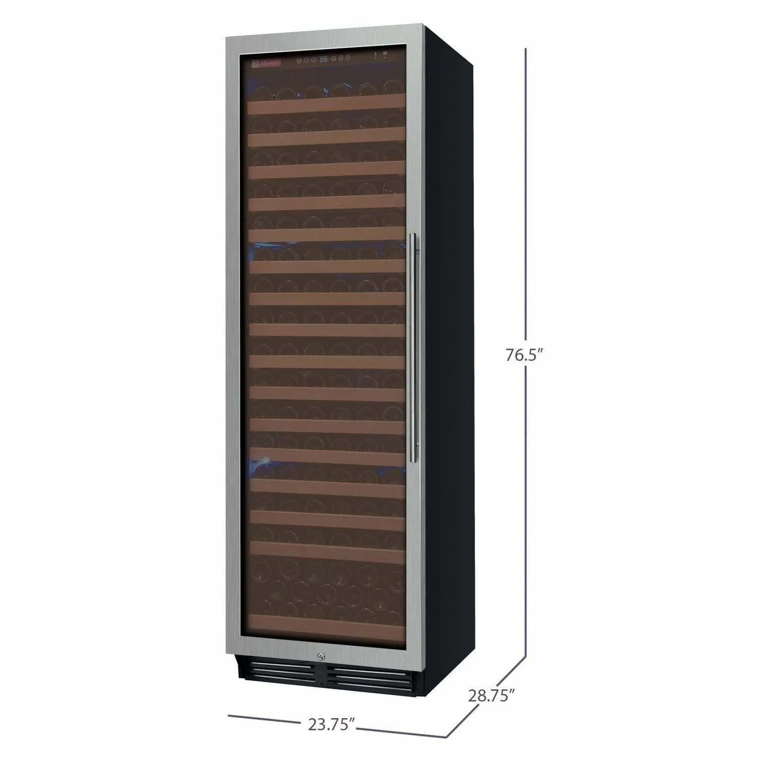 Allavino FlexCount 174 Bottle Single Zone Left Hinge Wine Fridge YHWR174-1SWLN