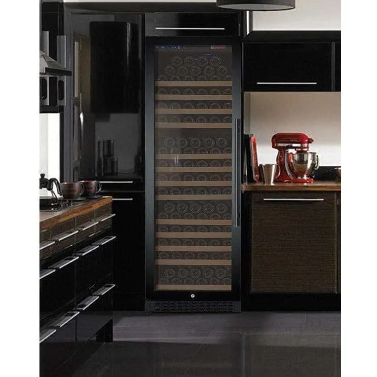 Allavino FlexCount 177 Bottle Black Door Left Hinge Wine Fridge VSWR177-1BWLN