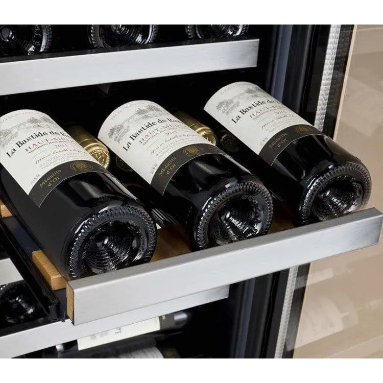 Allavino FlexCount II Tru-Vino 30 Bottle Dual Zone Stainless Steel Right Hinge Wine Fridge VSWR30-2SR20