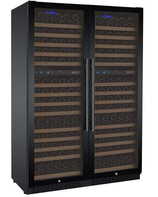 Allavino FlexCount II Tru-Vino 344 Bottle Four Zone Black Wine Fridge 2X-VSWR172-2B20