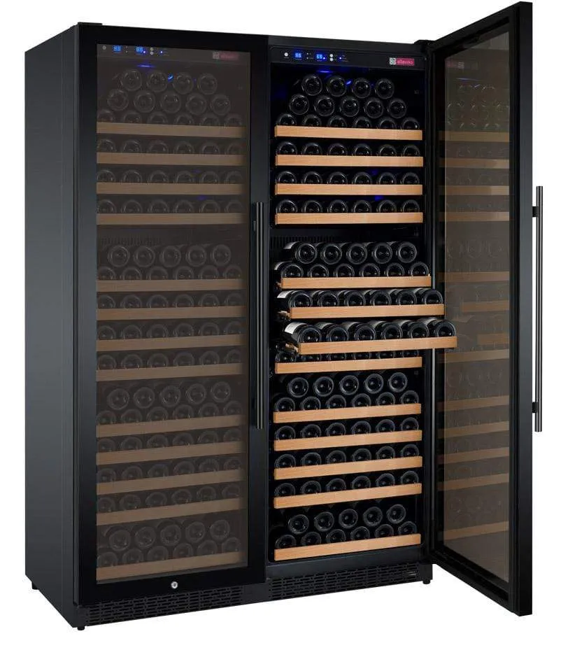 Allavino FlexCount II Tru-Vino 354 Bottle Dual Zone Black Wine Fridge 2X-VSWR177-1B20