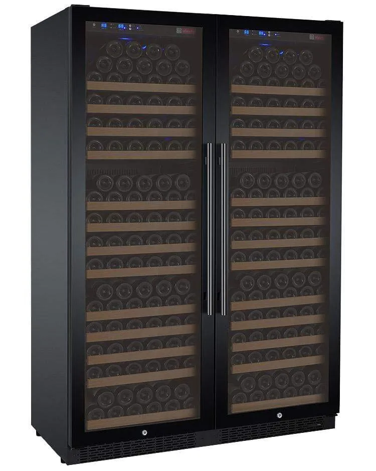 Allavino FlexCount II Tru-Vino 354 Bottle Dual Zone Black Wine Fridge 2X-VSWR177-1B20