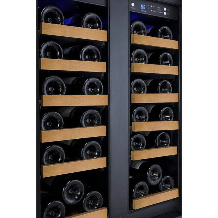 Allavino FlexCount II Tru-Vino 36 Bottle Dual Zone Black Wine Fridge VSWR36-2BF20