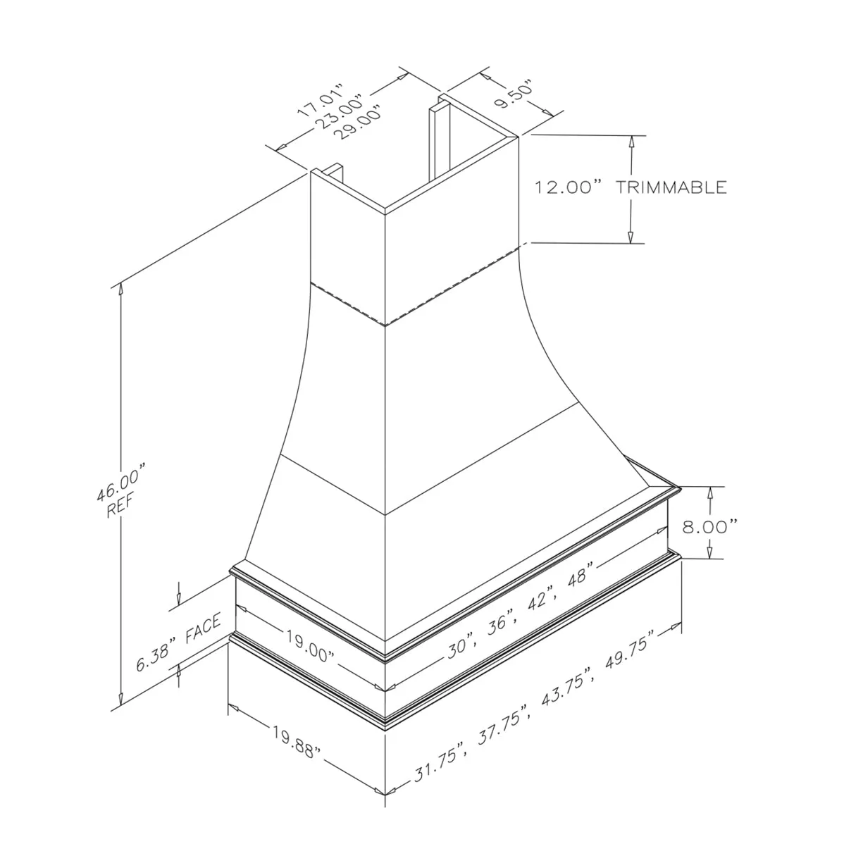 ARTISAN RANGE HOOD