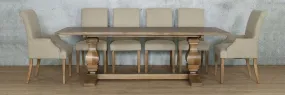 Belmont Wood Top & Baron 10 Seater Dining Set