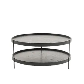 Breda large coffee table in black