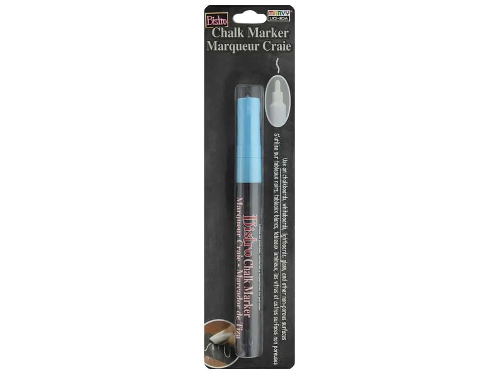 Chalk Marker Fluorescent Blue | 1ct