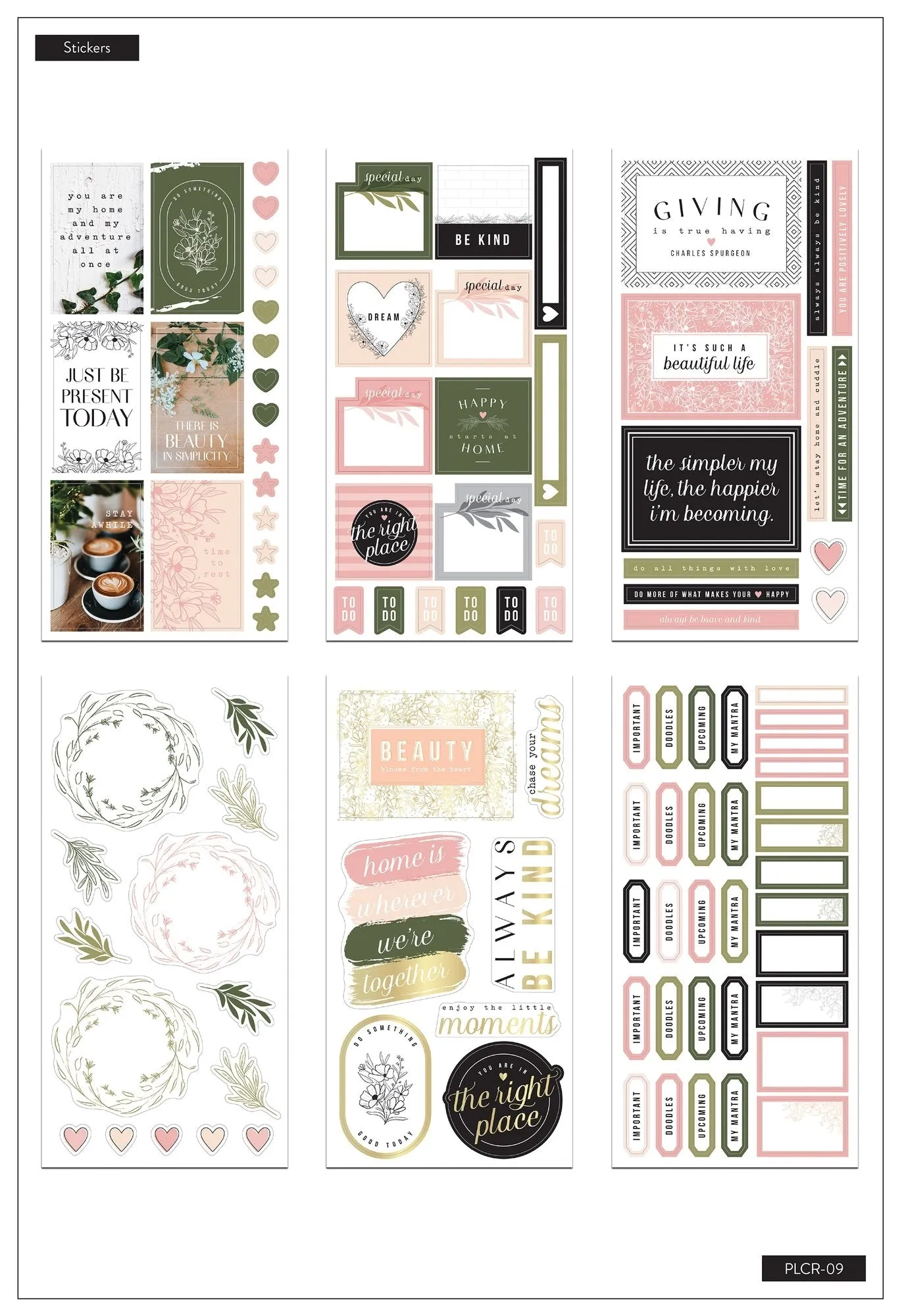 Classic Planner Companion - Modern Farmhouse