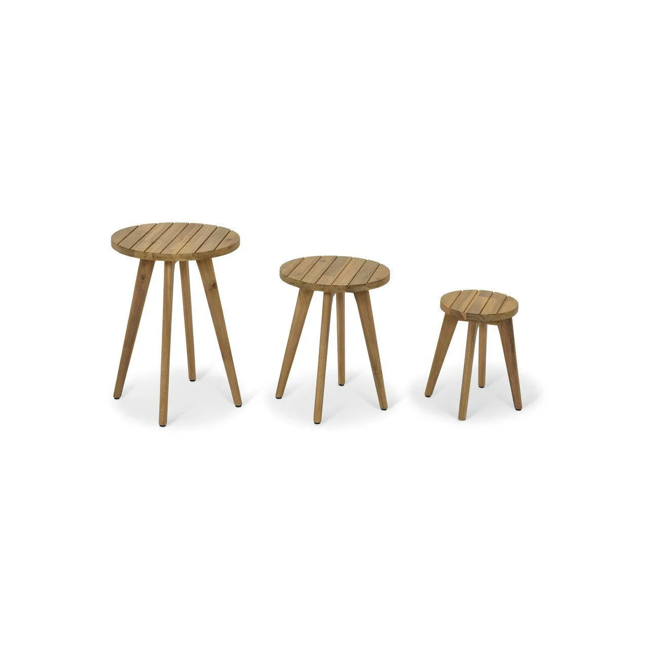 Cottenham Side Tables | Set of 3 | Natural