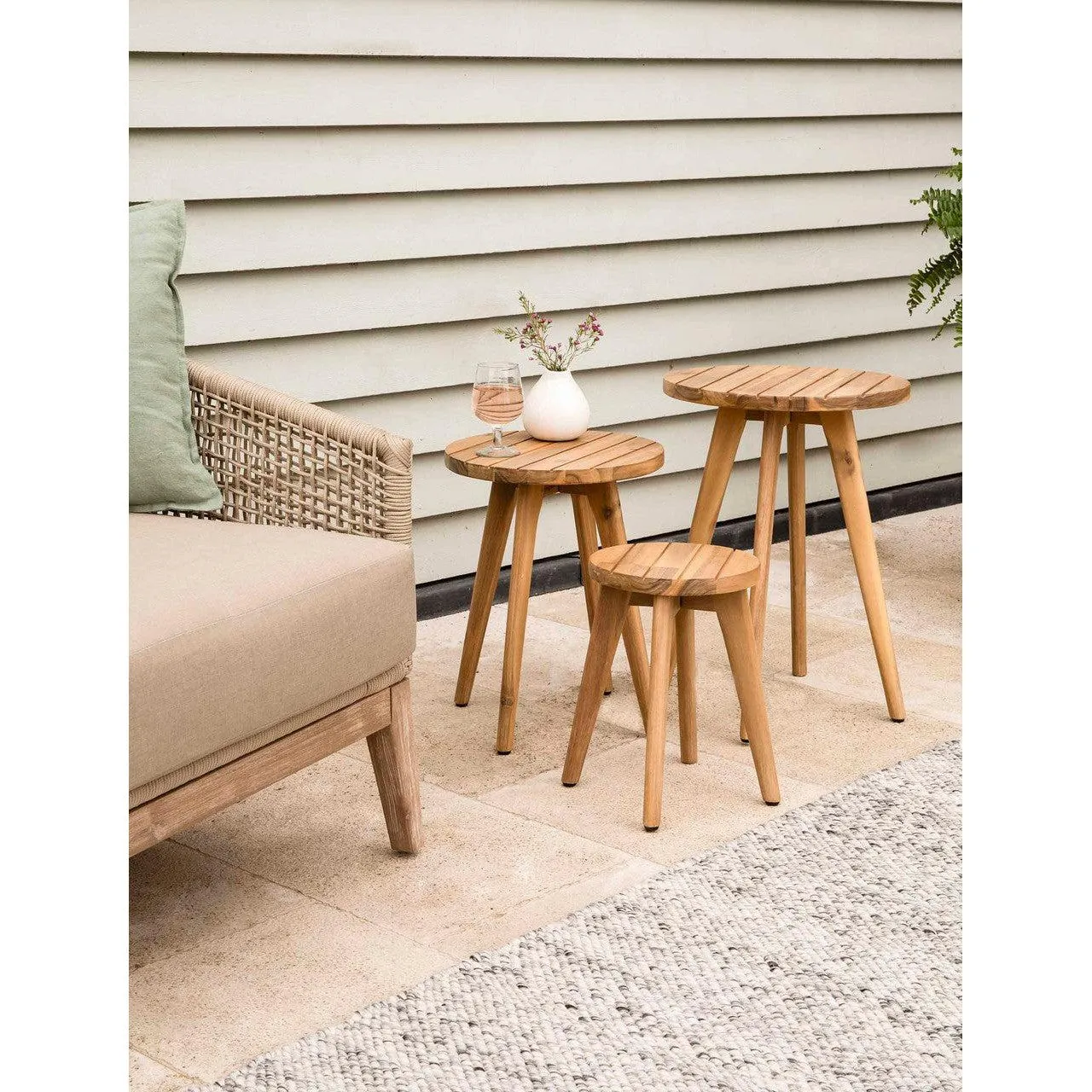 Cottenham Side Tables | Set of 3 | Natural