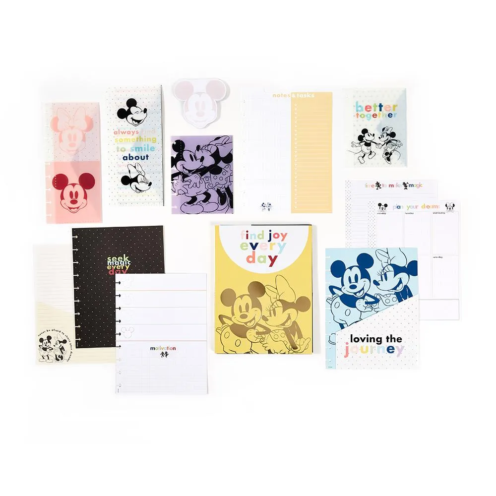 Disney© Mickey Mouse & Minnie Mouse Joy Colorblock Classic Planner Companion