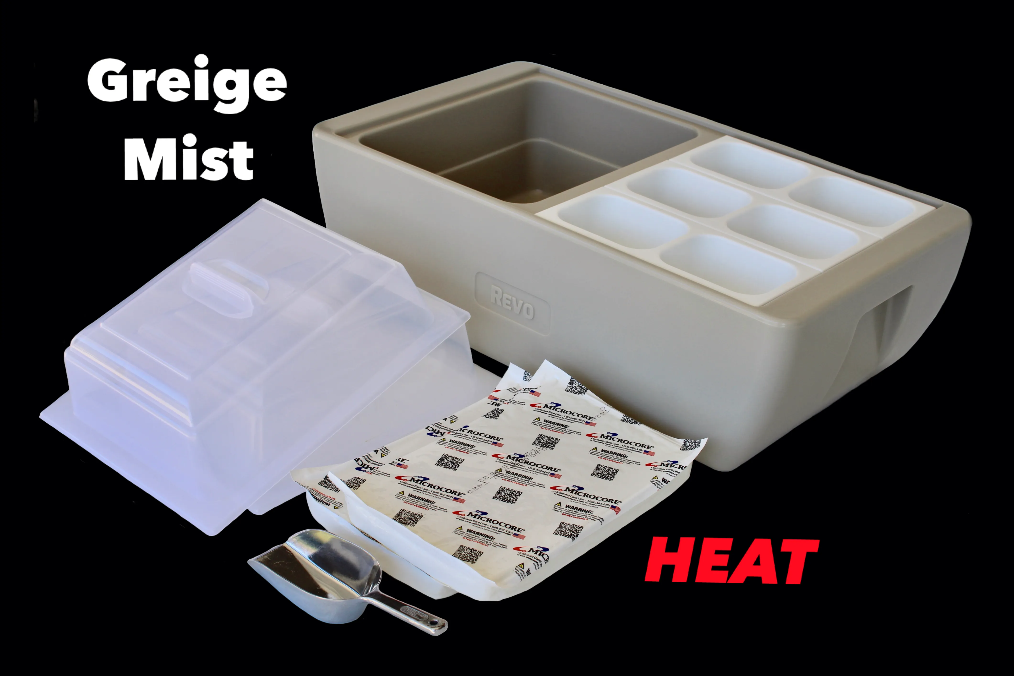 Dubler HEAT Flameless Chafer | Greige Mist