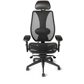 ergoCentric tCentric All Mesh Synchro Glide w/ Headrest (Petite, Standard & Plus)