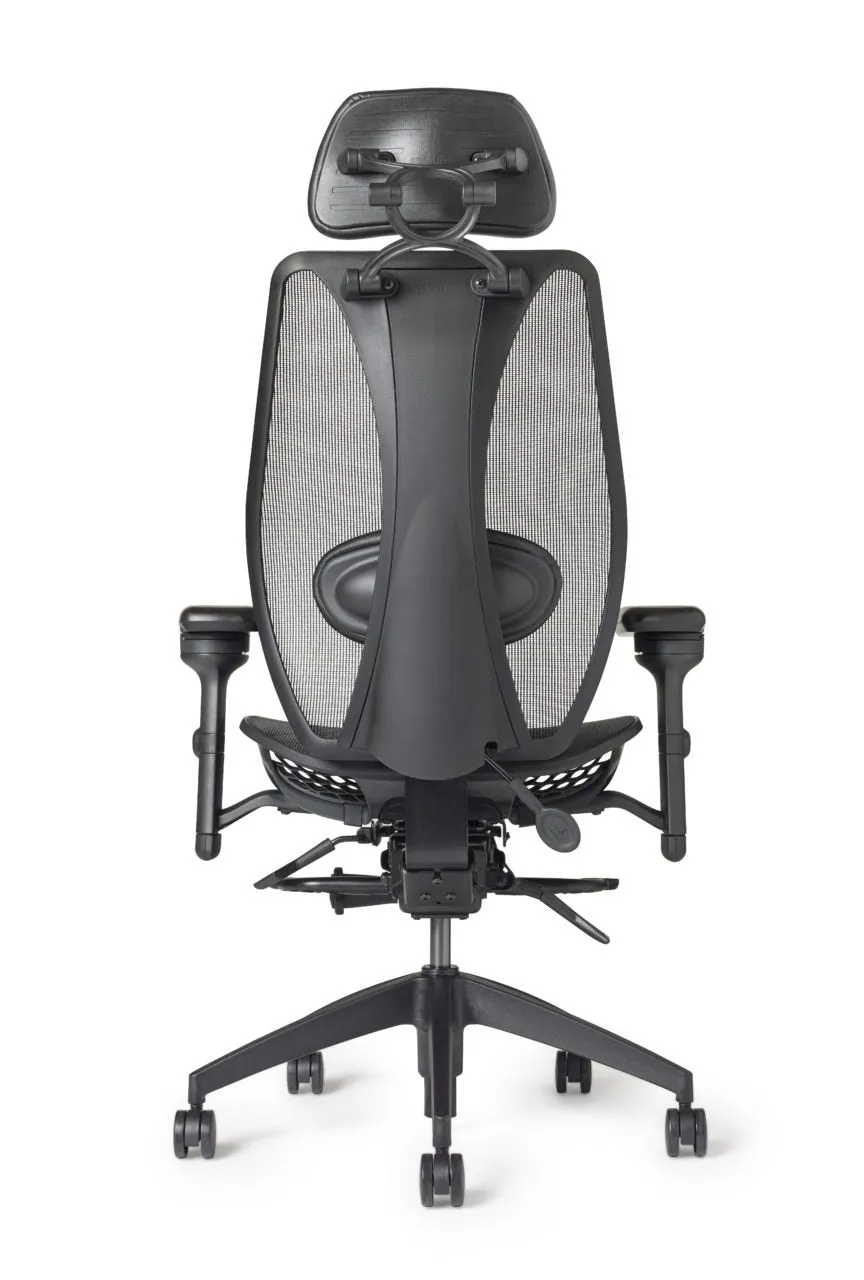 ergoCentric tCentric All Mesh Synchro Glide w/ Headrest (Petite, Standard & Plus)