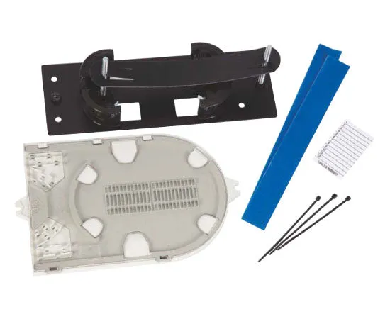 Fiber Splice Kit for 72 Fiber Splices, Wall Mount