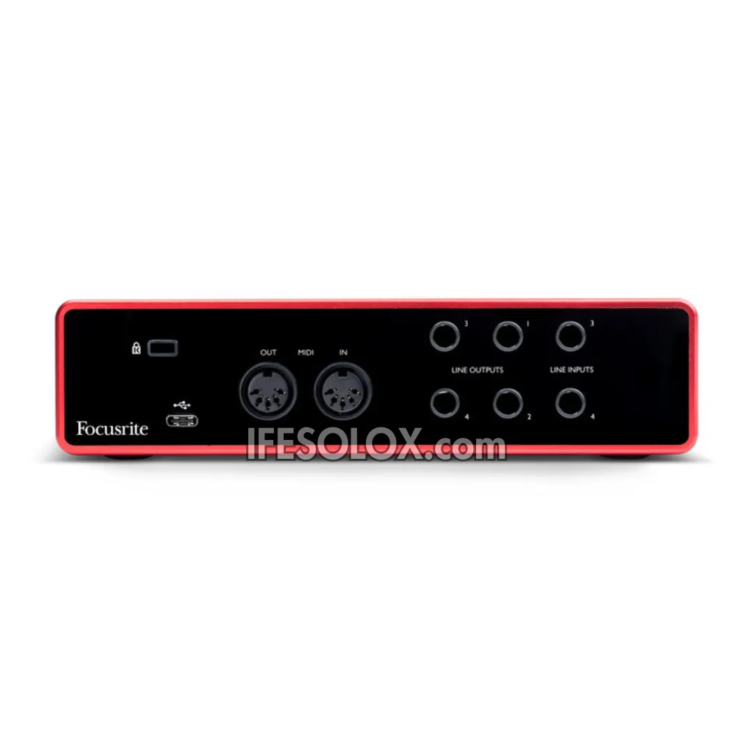 Focusrite Scarlett 4i4 3rd Gen USB Audio Interface for Instrumentalists, Vocalists, Producers - Brand New