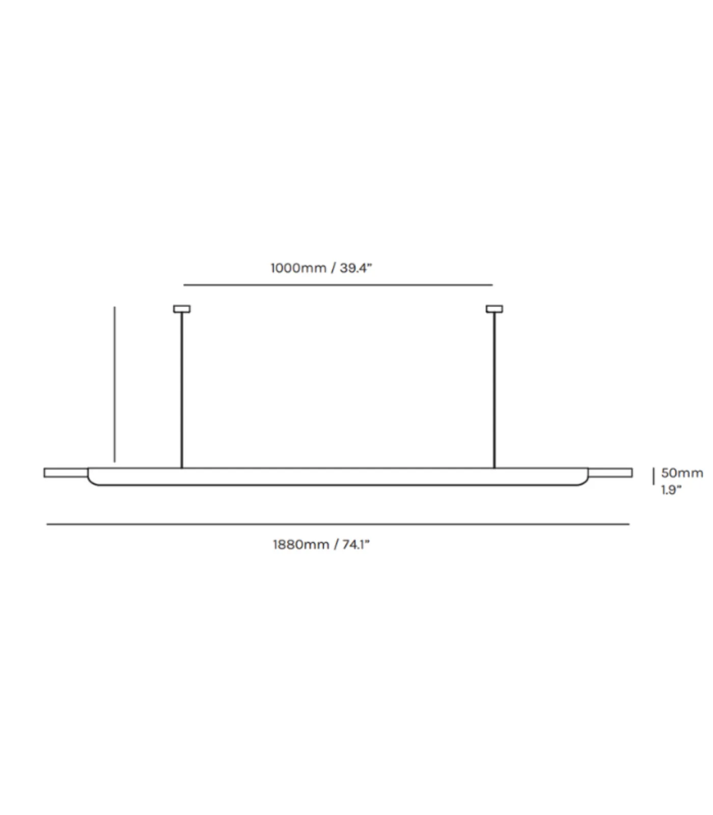 Formation Linear Pendant