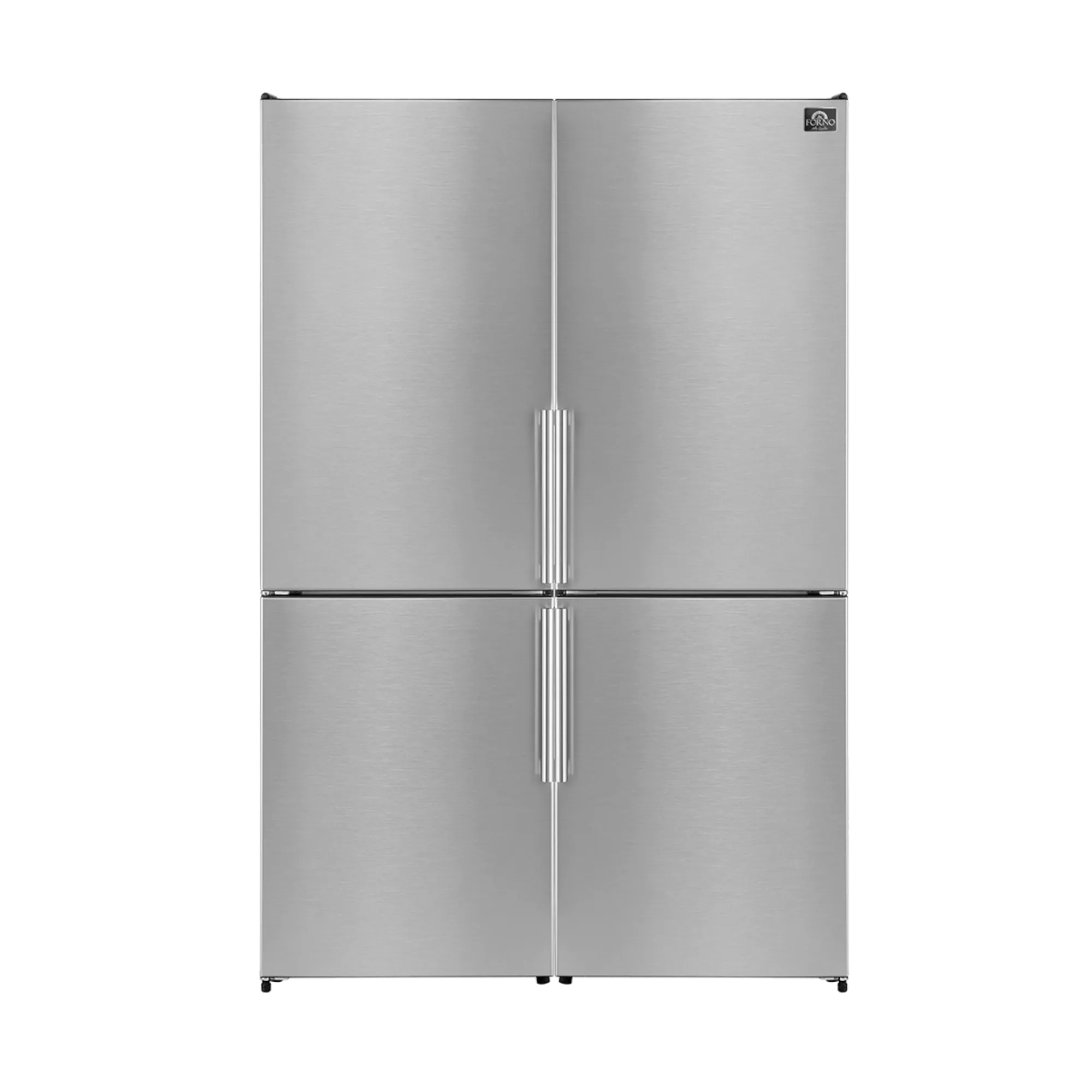 Forno Guardia 46.8"  Stainless 21.6 Cu. Ft. Bottom Mount Refrigerator FFFFD1778-48