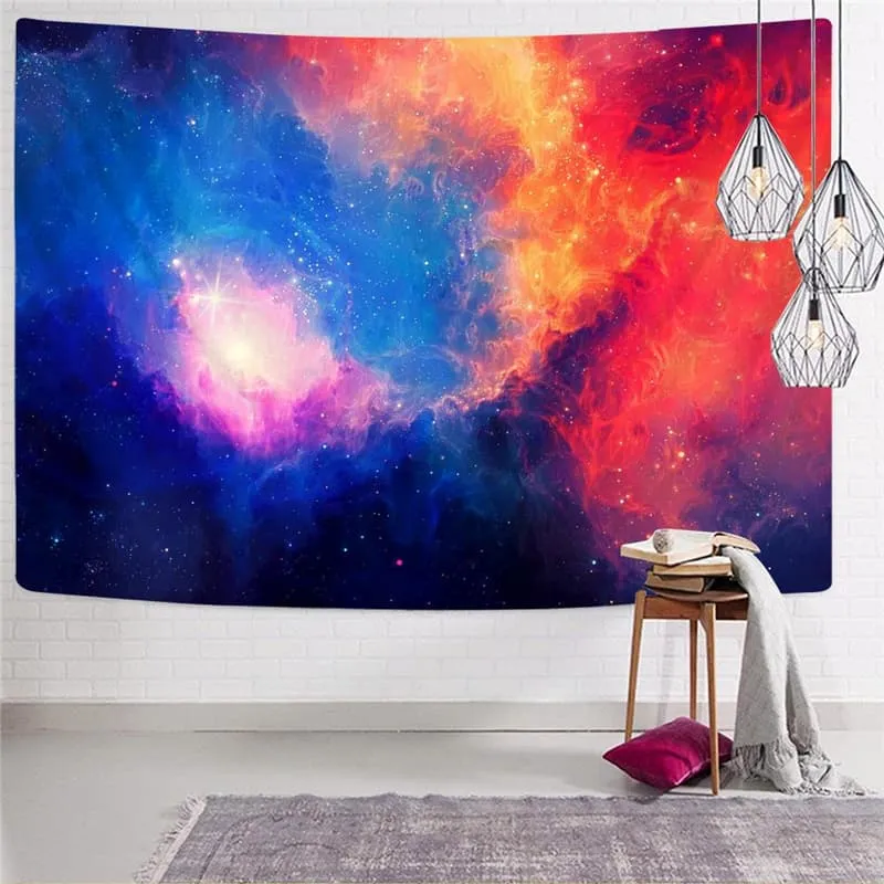 Galaxy Tapestry Space Home Tapestrys Universe Wall Tapestry Novel Tapestries Colorful Rug Wall