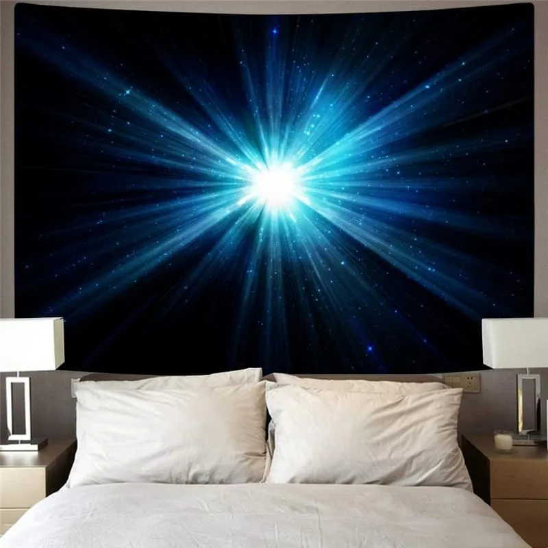 Galaxy Tapiz Space Home Tapestrys Universe Tapestries Black Wall Tapestry