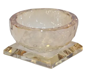 Gold Crystal Dish 2"x2" - Salt & Honey Holder