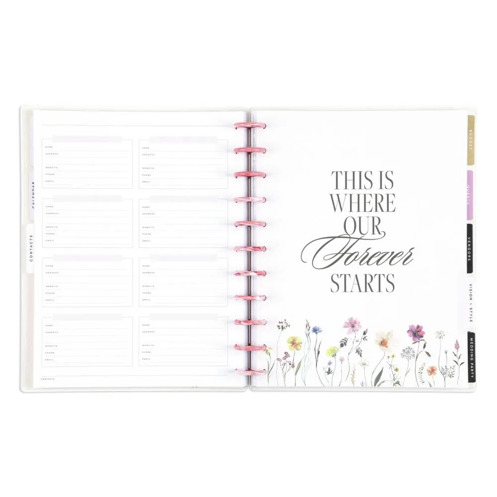 Happy Planner 12-Month Dated Big Planner Blooming Romance*