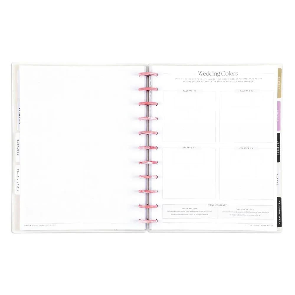 Happy Planner 12-Month Dated Big Planner Blooming Romance*