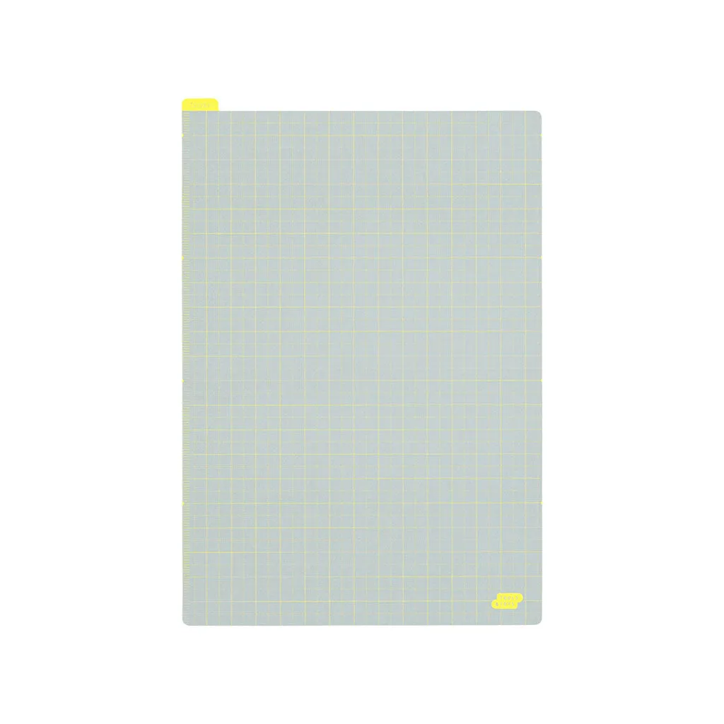 Hobonichi Pencil Board for A5 Size (Ice Gray x Yellow)