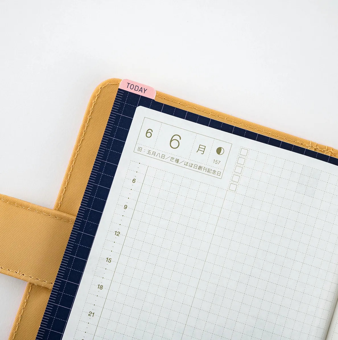 Hobonichi Pencil Board [Navy x Pink]