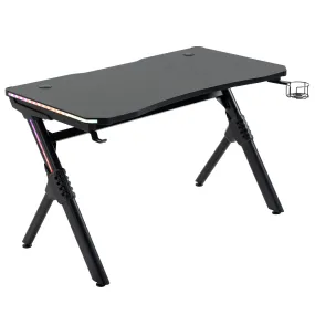 HOMCOM Gaming & Computer Desk - Black