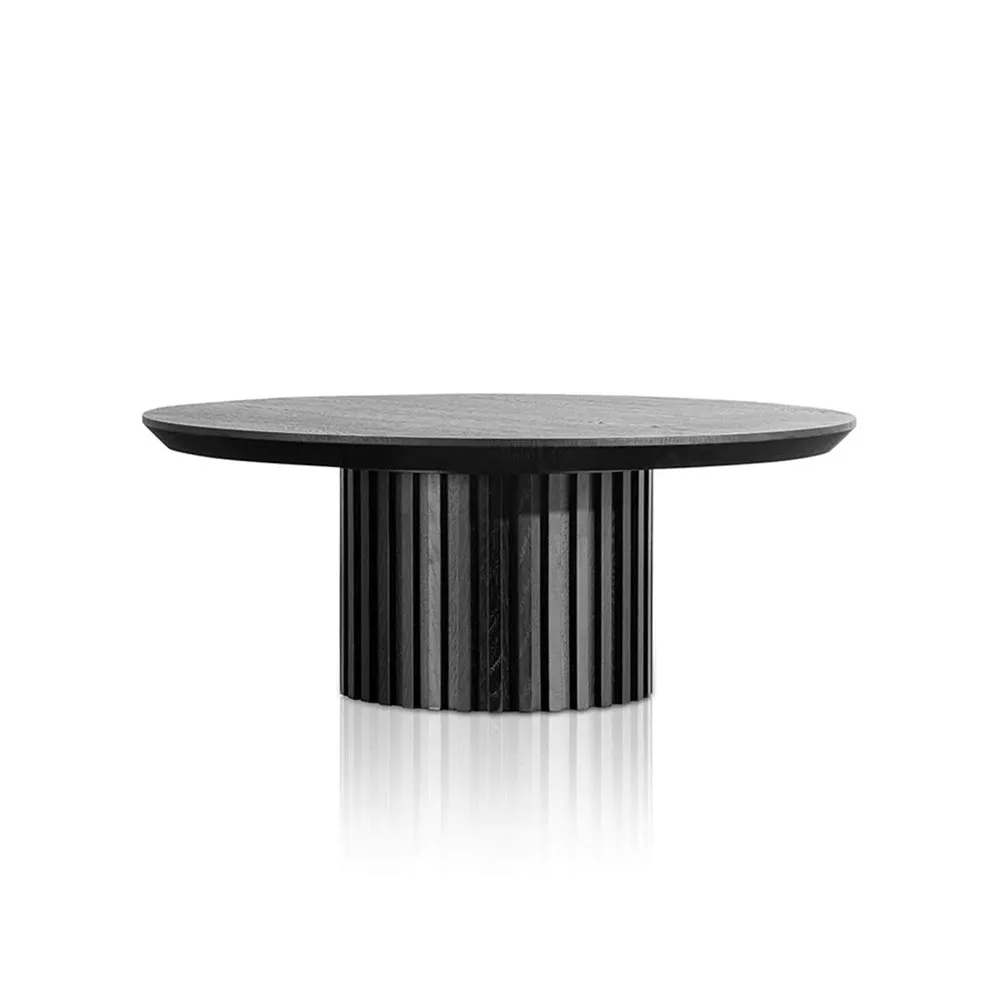 Hunter Round Coffee Table - Black