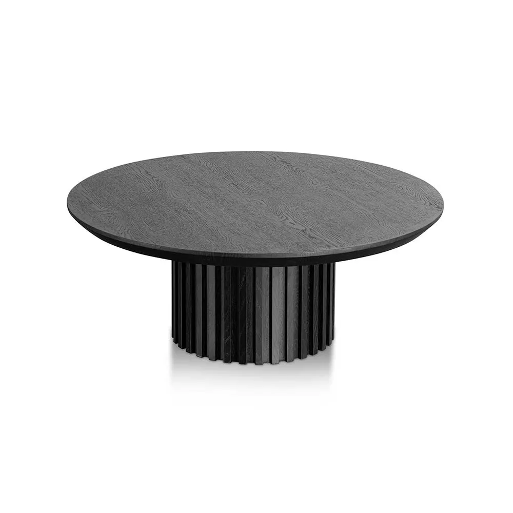 Hunter Round Coffee Table - Black