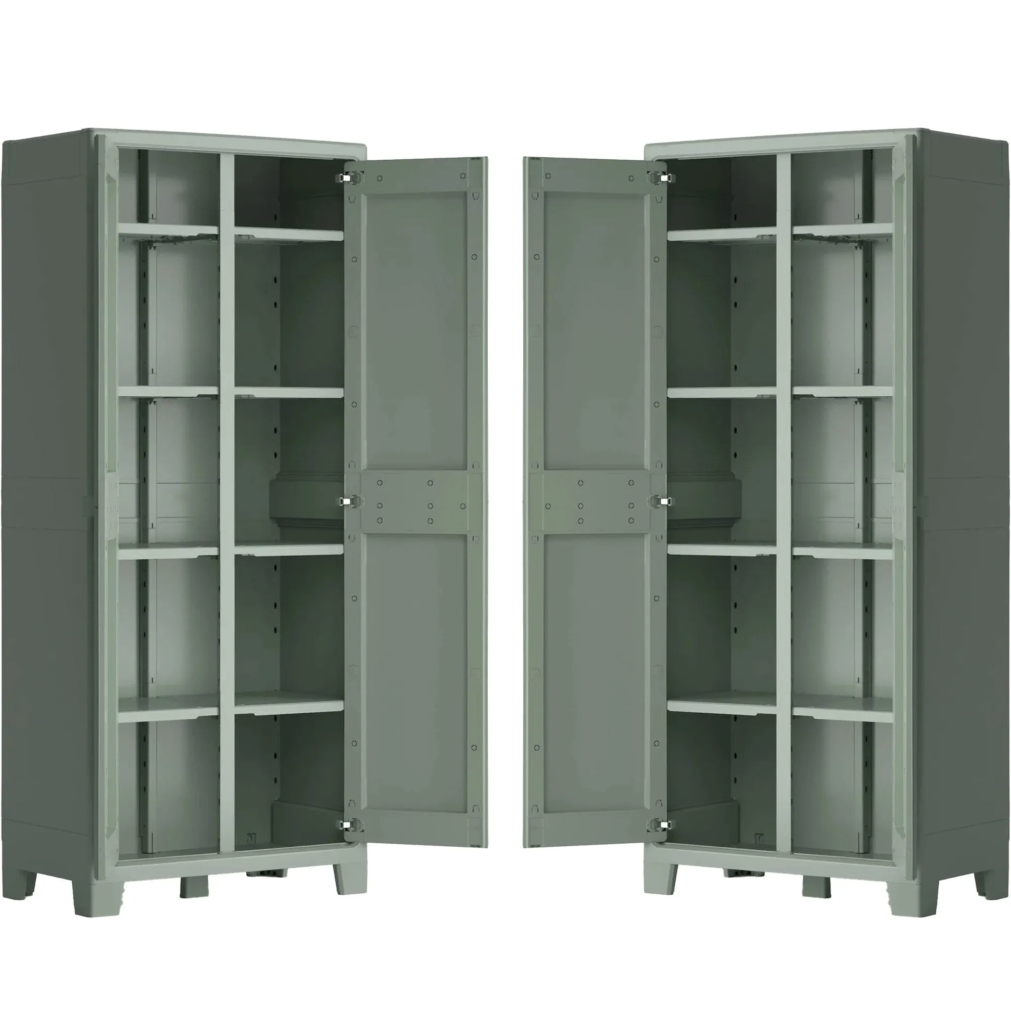 Keter Planet Multi Purpose Cabinet - 2 Pack