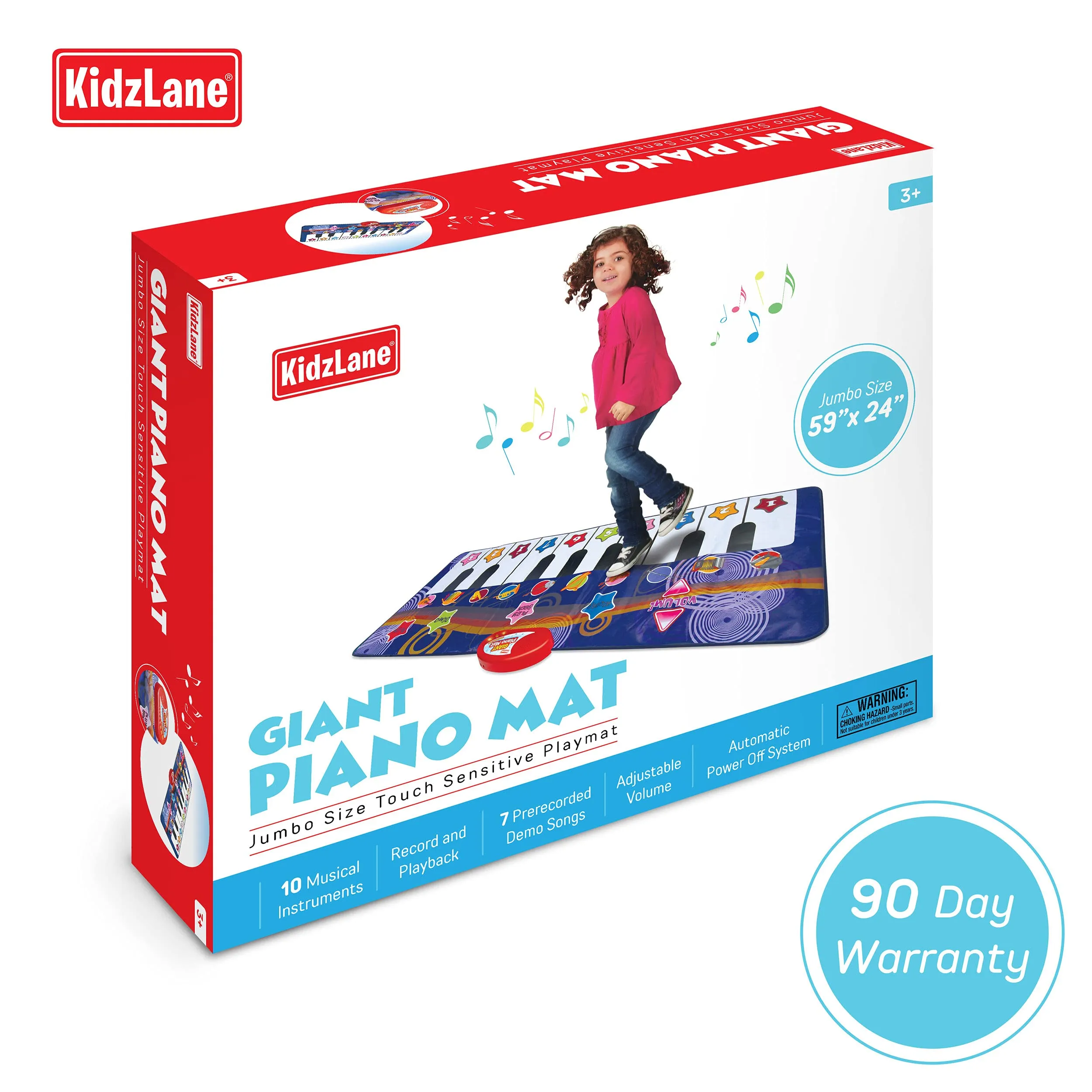 Level Up Dance Matt  Musical Mat - Dance Game Toy Gift For Kids Girls Boys