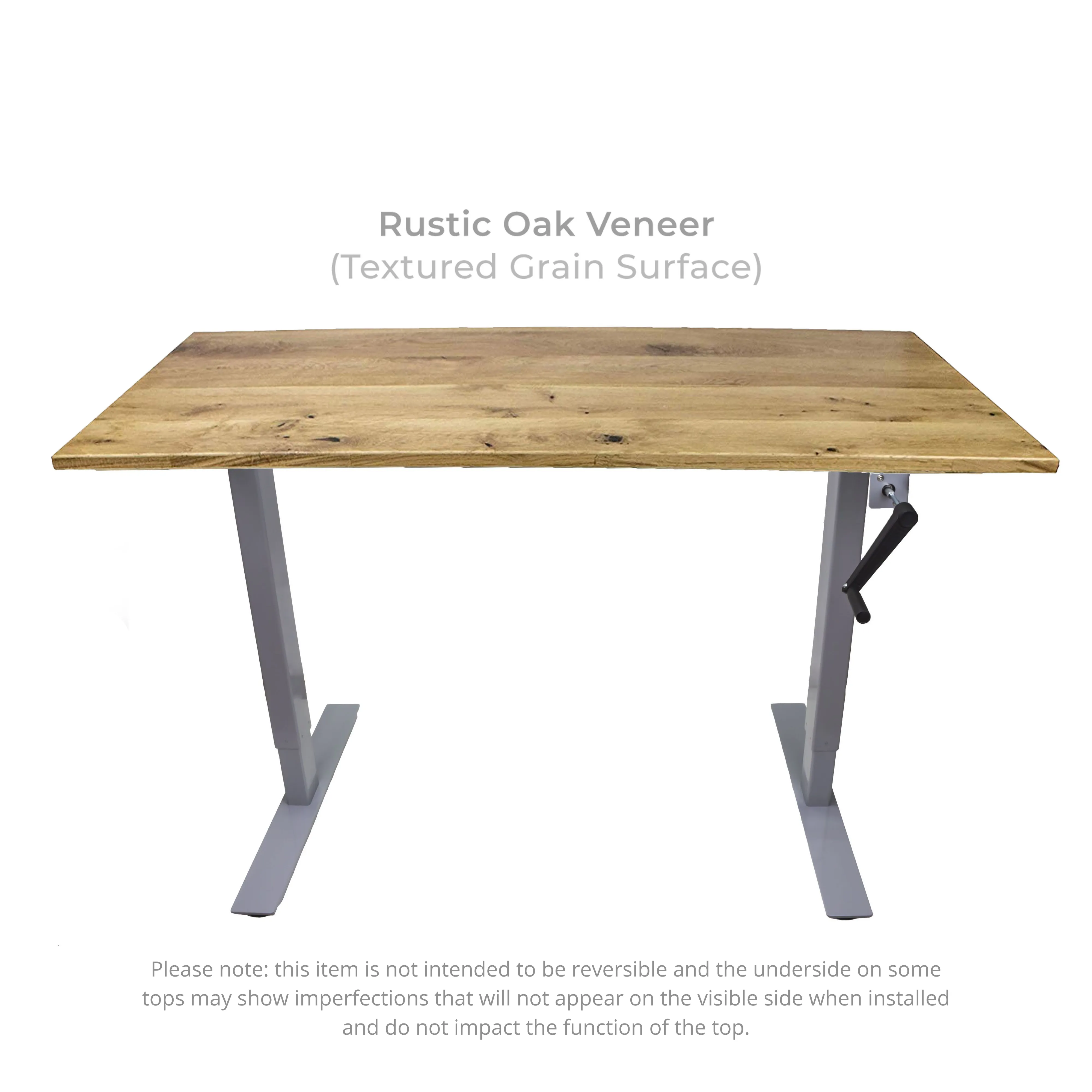 Manual Crank Desk with Table Top Options